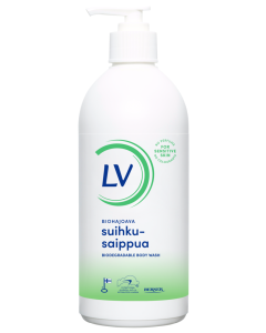 LV Biohajoava suihkusaippua 500ml pumppupullo