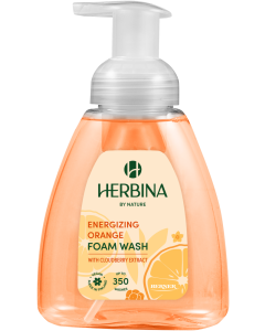 Herbina 300 ml vaahtosaippua Energizing Orange