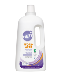 HETI Workwear 1,5 L, pyykinpesuneste ty&ouml;vaatteille