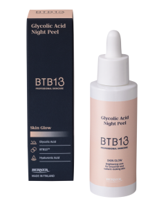 BTB13 30ML GLYCOLIC ACID NIGHT PEEL - MIDNIGHT RENEWAL