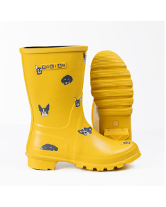 Nokian Print Puppies Keltainen