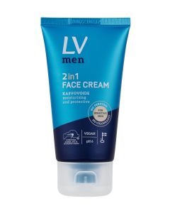 LV Men 2-in-1 face cream kasvoille 