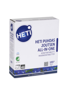 HETI Puhdas Joutsen konetiskitabletti all-in-one 100 tablettia/paketti
