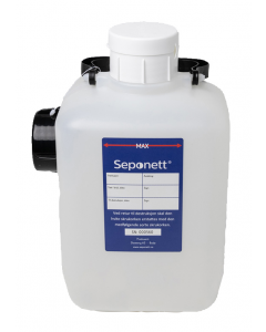 Seponett nestem&auml;isen l&auml;&auml;kej&auml;tteen pullo