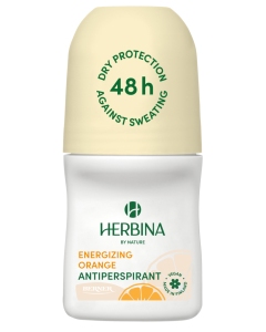 Herbina 50ml antiperspirantti roll-on Energizing Orange