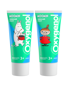Oxygenol Moomin 50ml Hedelm&auml; hammastahna 3+